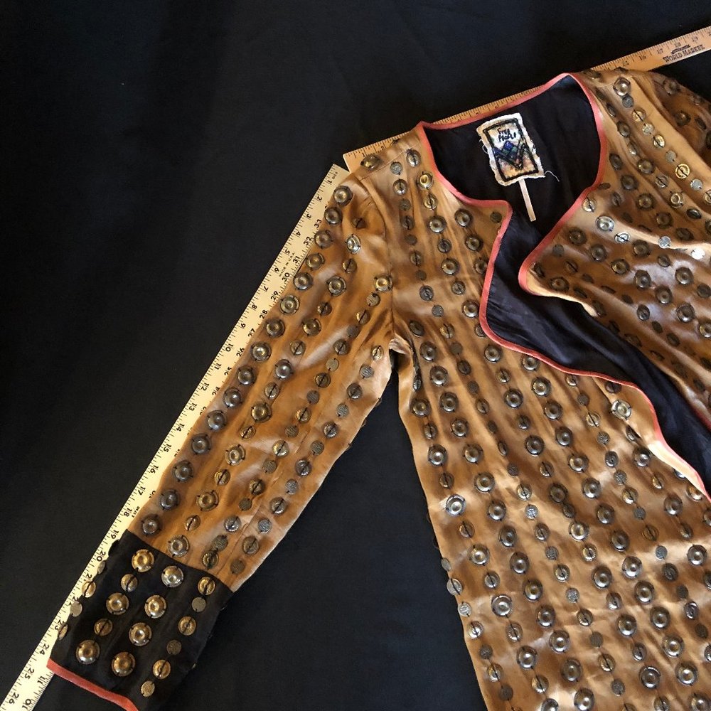NWT Free People Crossed Coin Jacket Sz L - Picture 14 of 16